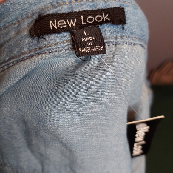 New Look Button-Down Top NWT Size Large - Picture 9 of 10